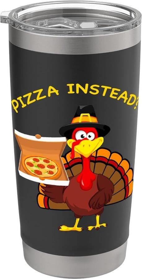Thermobeker voor pizza dubbele wand voor Thanksgiving