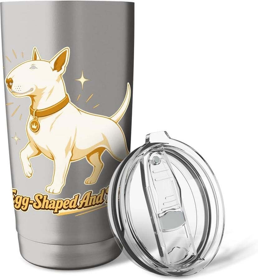 Thermobeker voor trotse Bullterrier-eigenaren