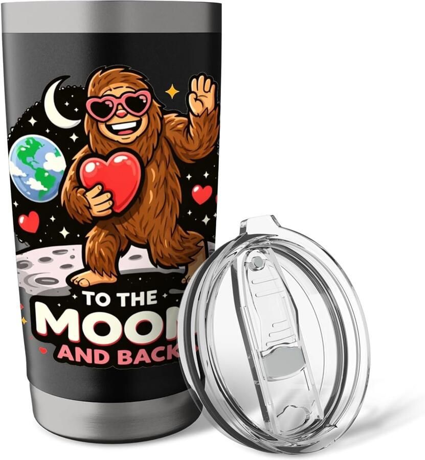 Thermobeker voor Valentijnsdag met Sasquatch