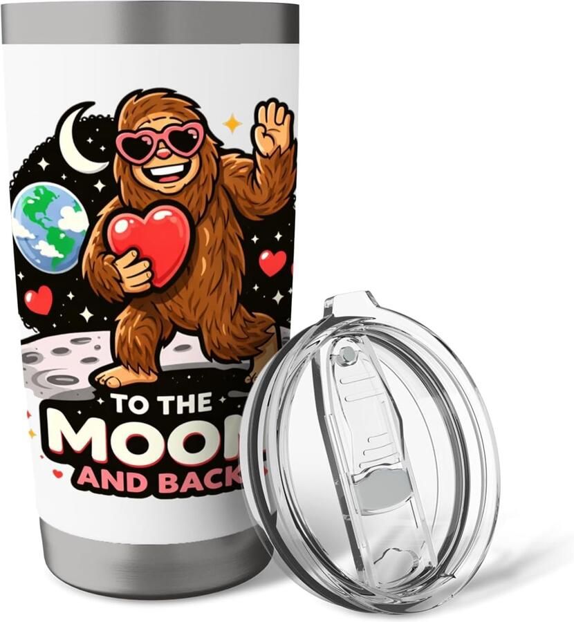 Thermobeker voor Valentijnsdag met Sasquatch