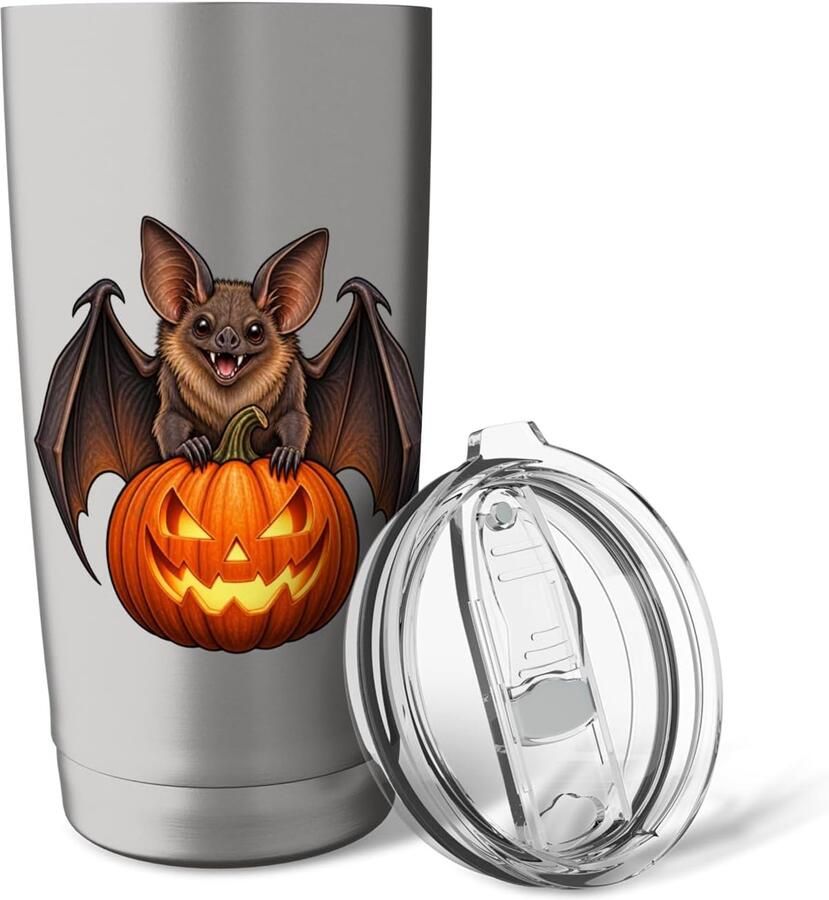 Thermosbeker Halloween pompoen