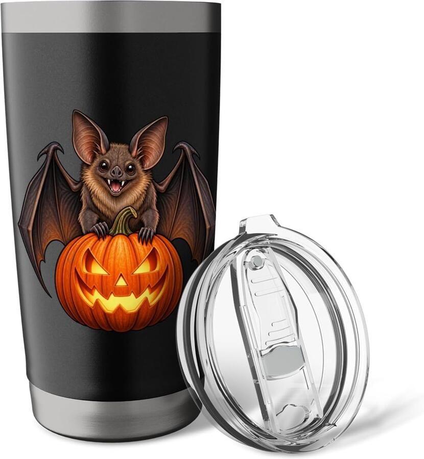 Thermosbeker Halloween Pompoen