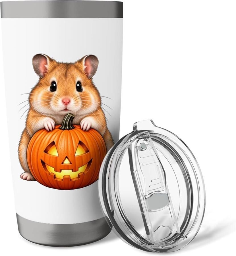 Thermosbeker Halloween pompoen