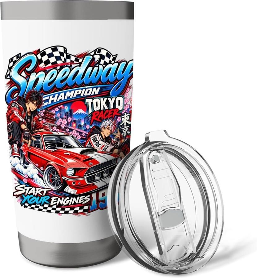 Thermosbeker met anime print
