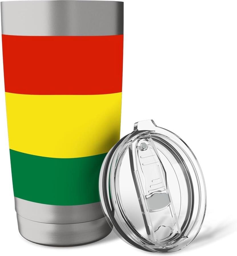 Thermosbeker met Boliviaanse vlag