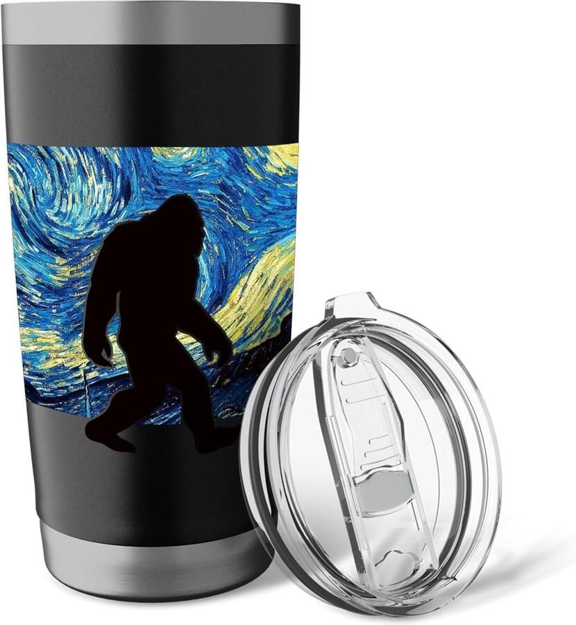 Thermosbeker met dubbele wand Bigfoot-ontwerp