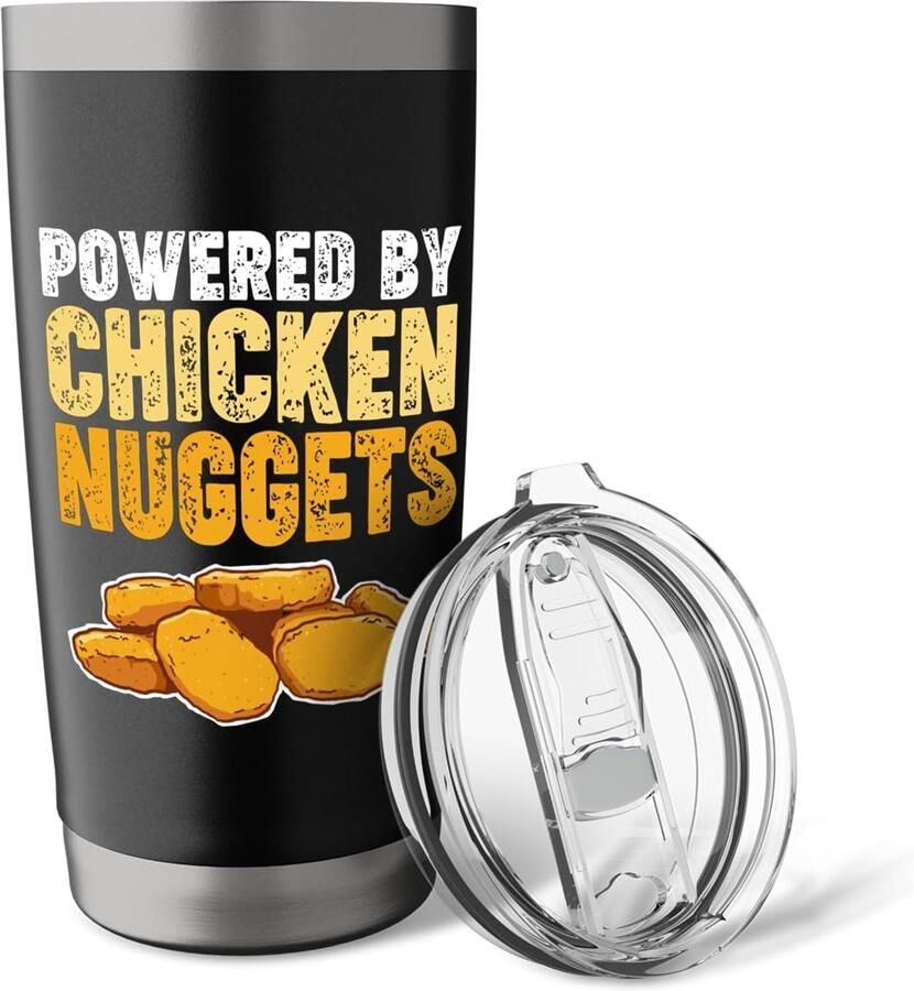 Thermosbeker met dubbele wand voor Chicken Nuggets