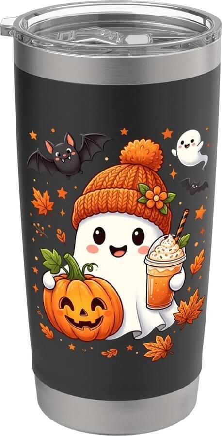 Thermosbeker met dubbele wand voor Halloween