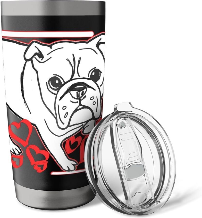 Thermosbeker met dubbele wand voor honden