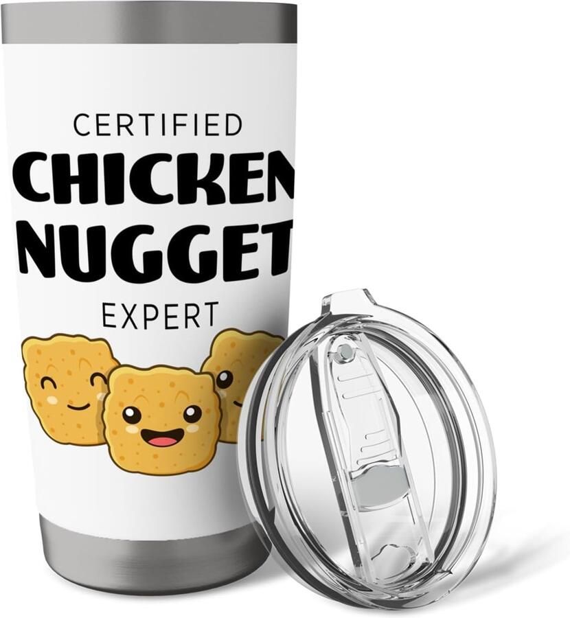 Thermosbeker met dubbele wand voor kipnuggets