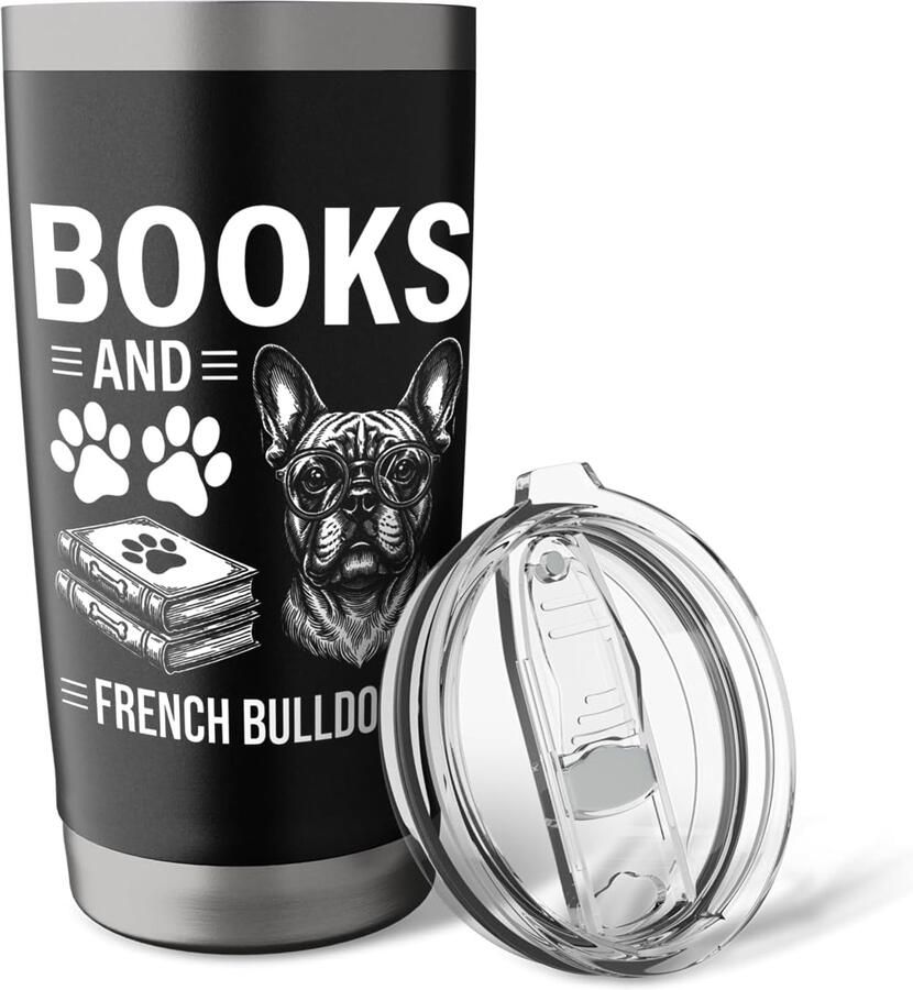 Thermosbeker met Franse Bulldog
