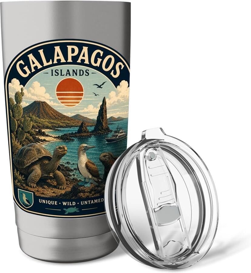 Thermosbeker met wildlife-print Galapagos-eilanden