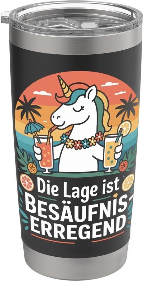 Thermosbeker voor bier dubbelwandig roestvrij staal
