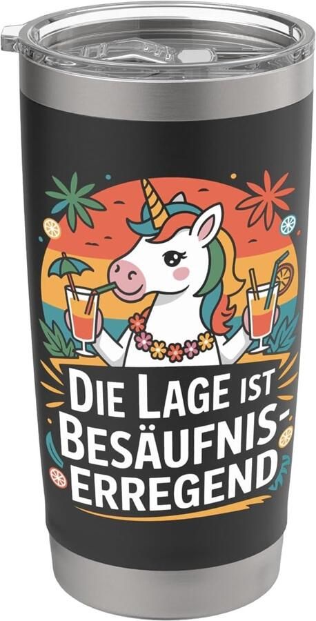Thermosbeker voor bier dubbelwandig roestvrij staal