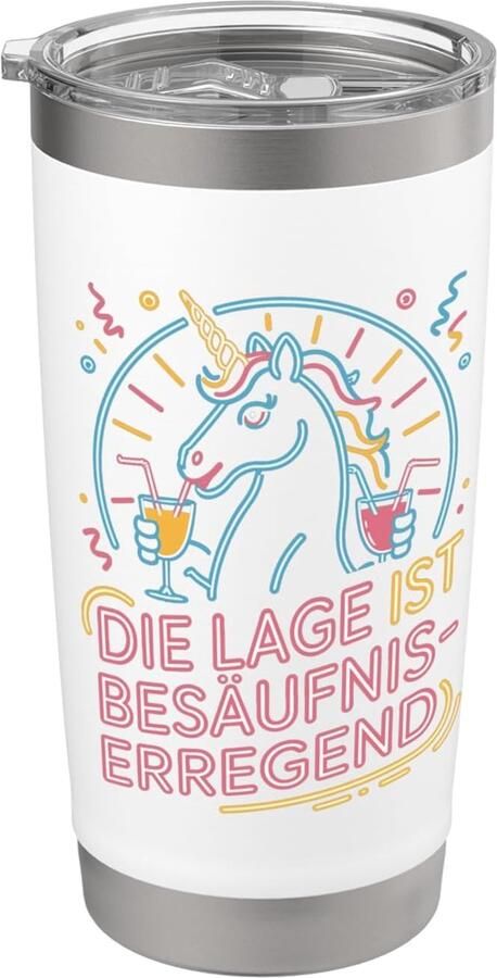 Thermosbeker voor bier dubbelwandig roestvrij staal