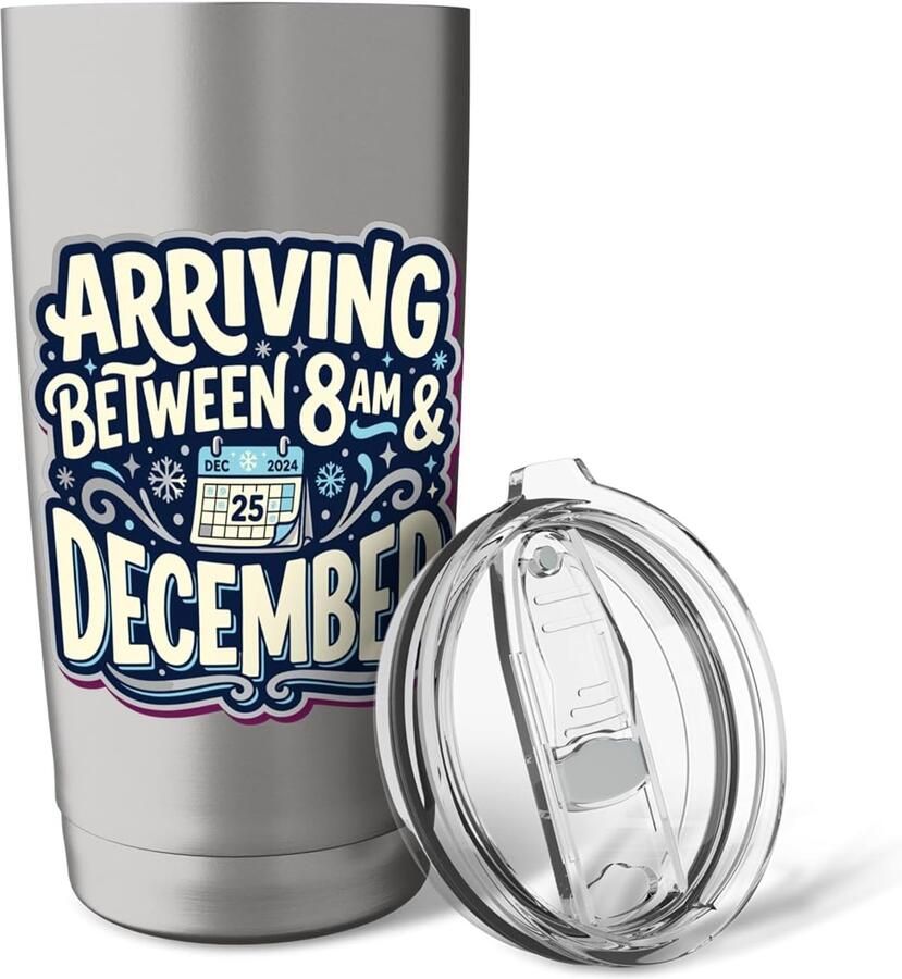 Thermosbeker voor Kerstcountdown
