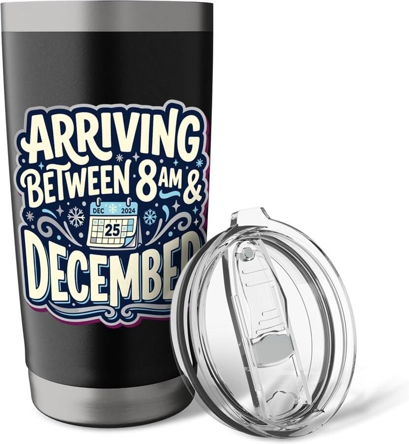 Thermosbeker voor Kerstcountdown