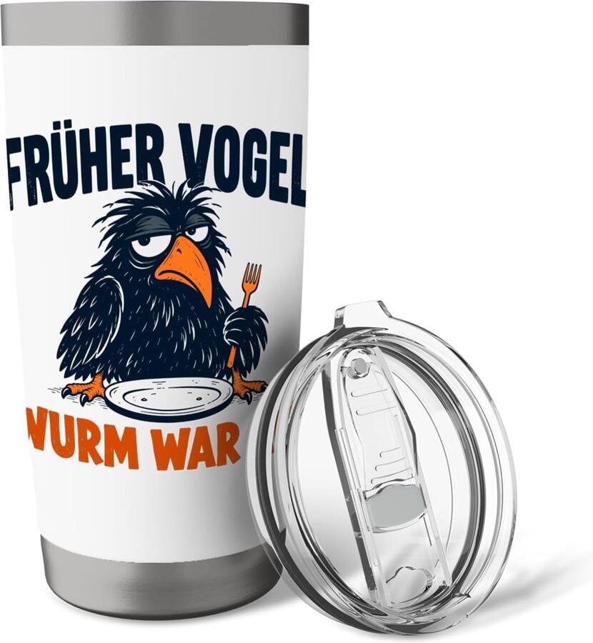 Thermosbeker voor koffie thee of andere warme dranken
