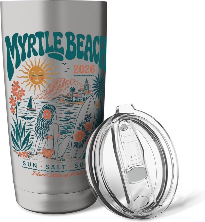 Thermosbeker voor Myrtle Beach