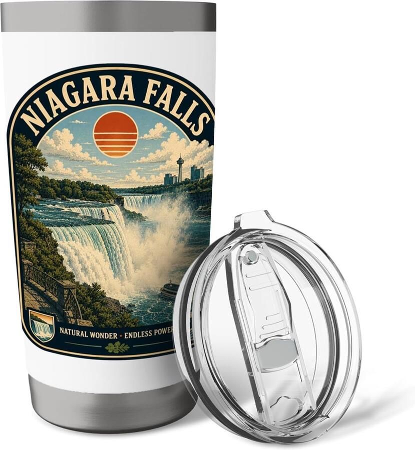 Thermosbeker voor Niagara-watervalreizen