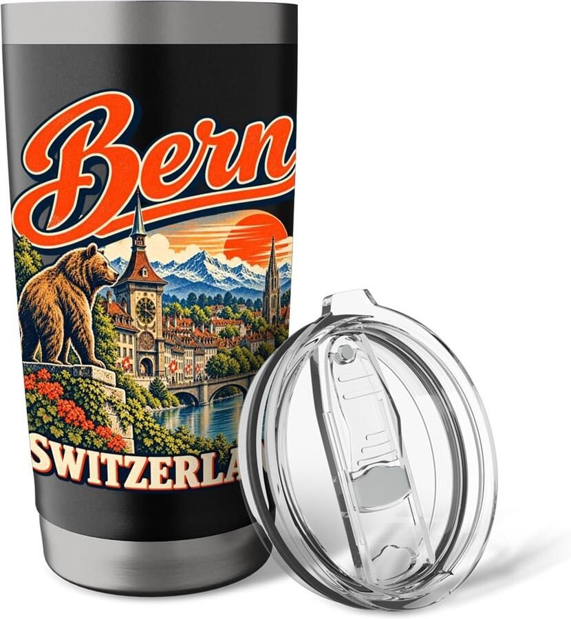 Thermosbeker voor reis naar Bern