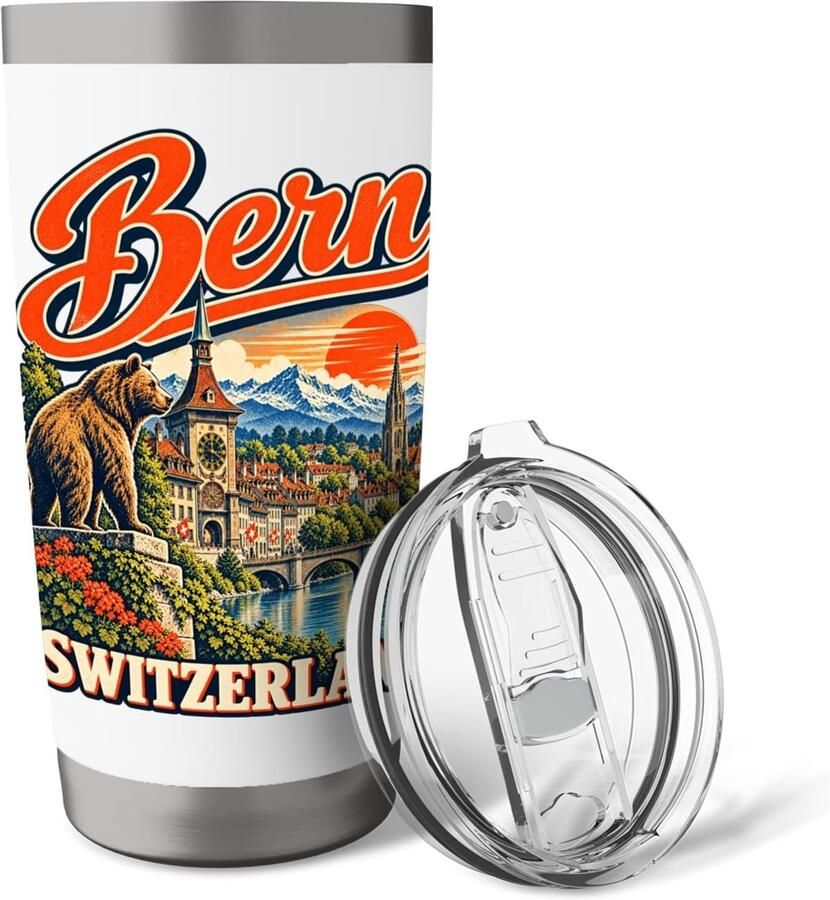 Thermosbeker voor reis naar Bern