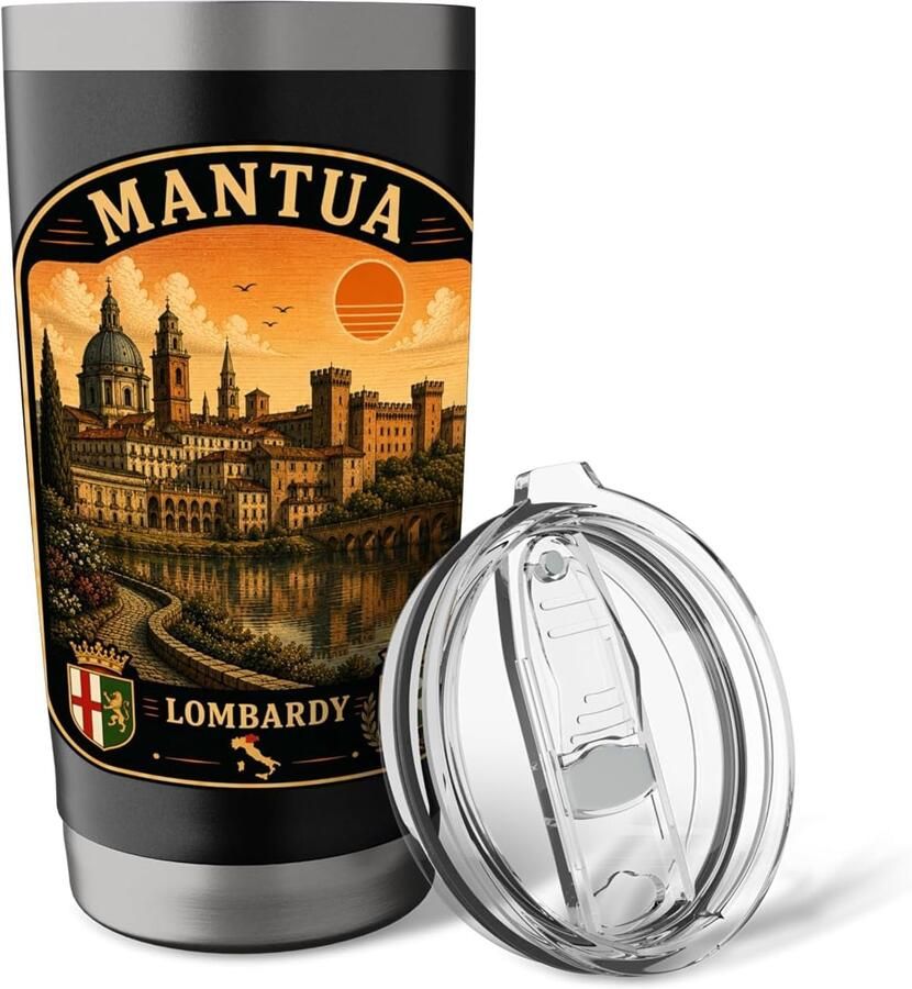 Thermosbeker voor reis naar Mantua