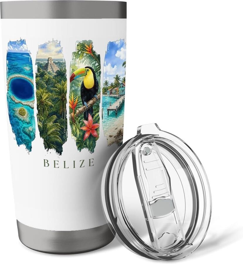 Thermosbeker voor reizen naar Belize