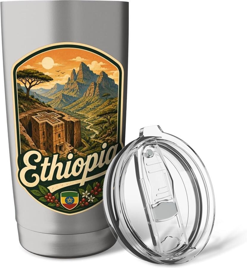 Thermosbeker voor reizen naar Ethiopië