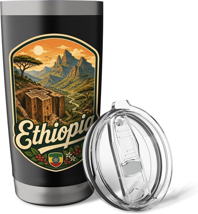 Thermosbeker voor reizen naar Ethiopië