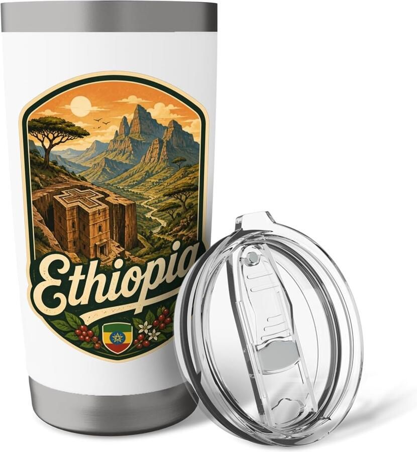 Thermosbeker voor reizen naar Ethiopië