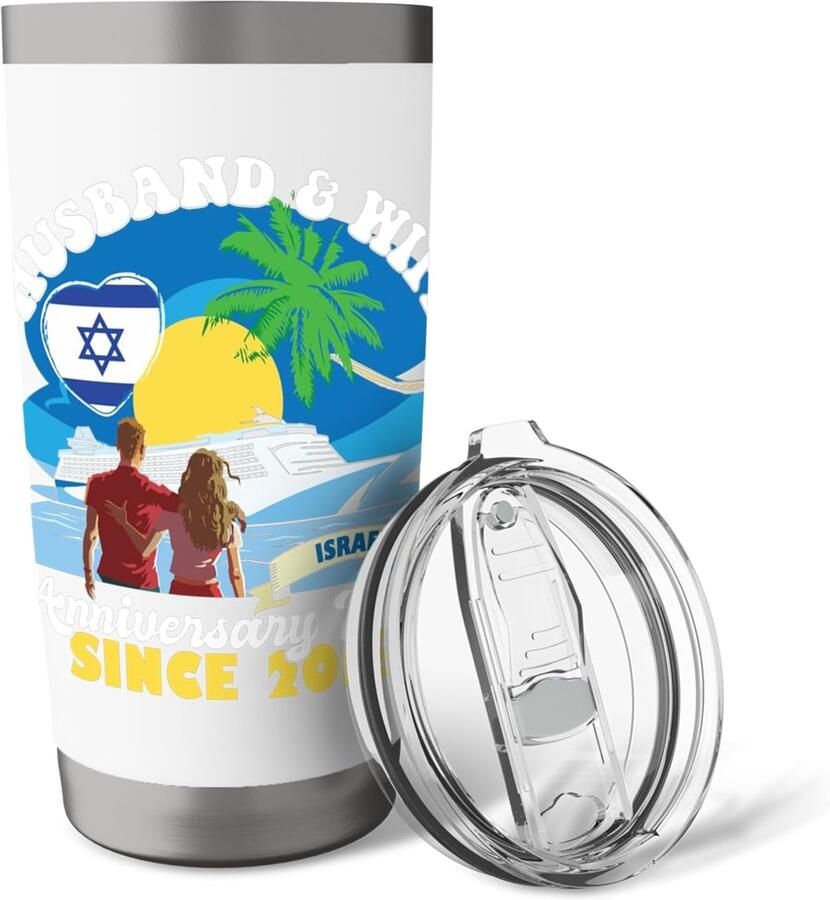 Thermosbeker voor stellen reis 2018 Israël