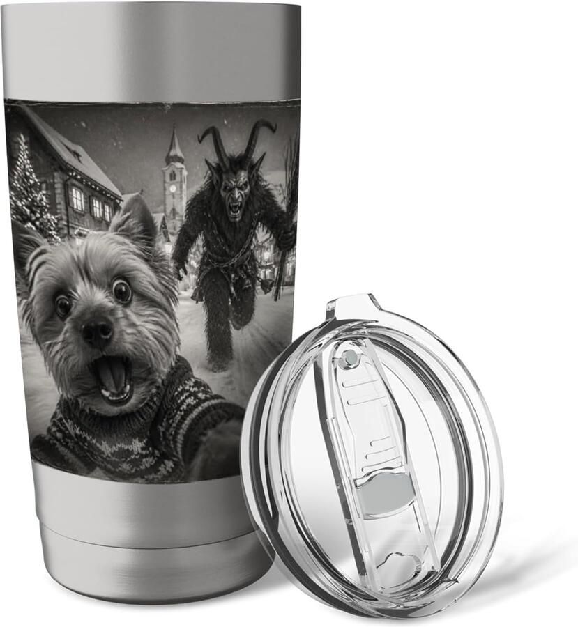 Thermosbeker voor Yorkshire Terrier