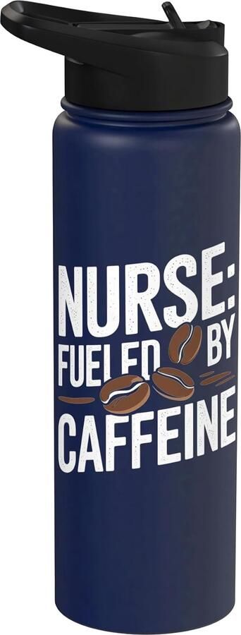 Thermosfles voor verpleegkundigen met koffie