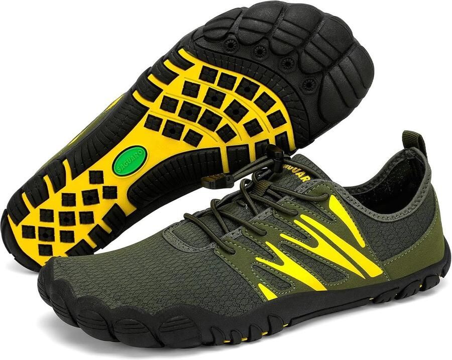 Thijox Blotevoetenschoenen Heren Ademende Sneldrogend Waterschoenen Antislip Strandschoenen voor Strand Zwemmen en Outdoor Activiteiten