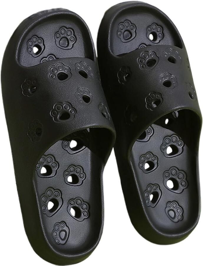 Thijox Tuinschoenen Waterschoenen van Netstof Instappers voor Binnen en Buiten Douche Strand Zwembad Comfortabele Badkamerpantoffels EVA Diver