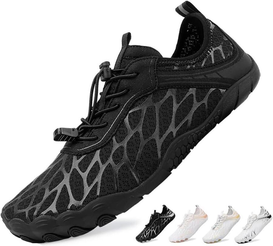Thijox Waterschoenen Uniseks Strandschoenen Aquaschoenen Barefoot Zwemschoenen Lichte Ade d Sneldrogende 36-46EU voor Strand en Activi