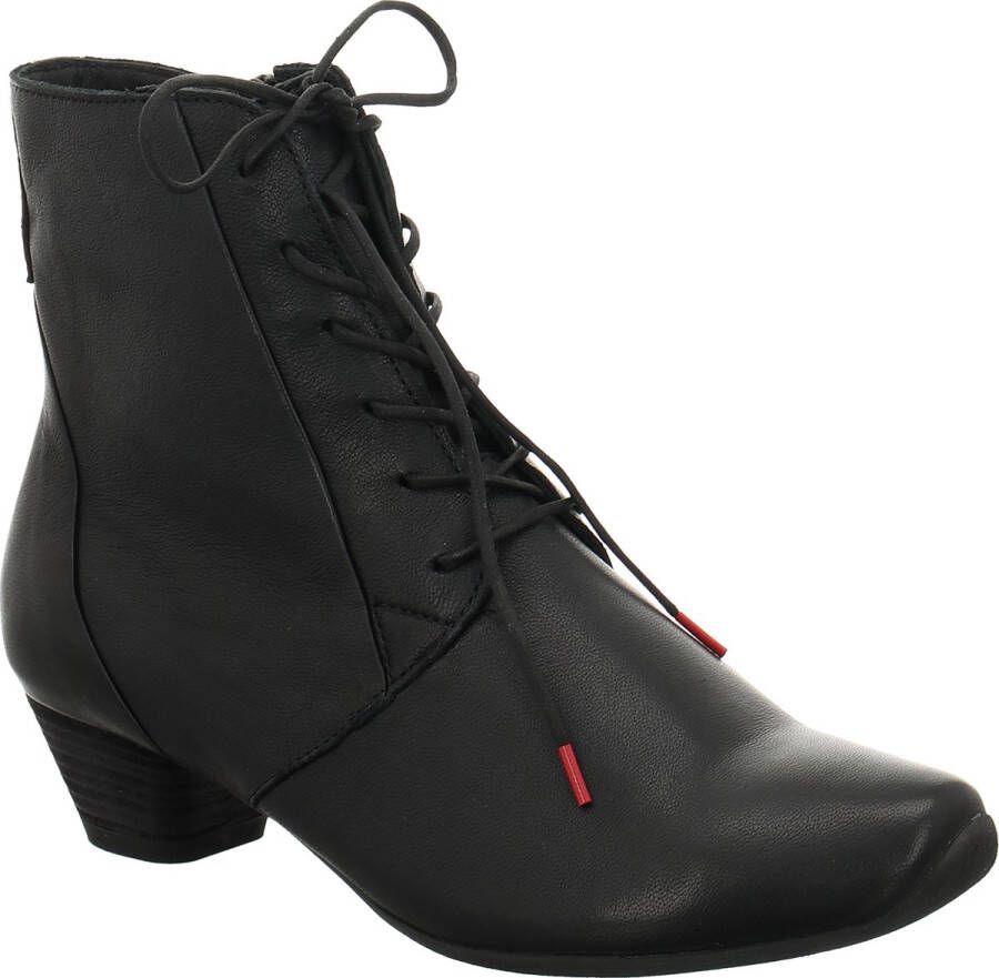 Think! Veterlaarsjes Aida Feestelijke schoen enkellaars van plantaardig gelooid leer