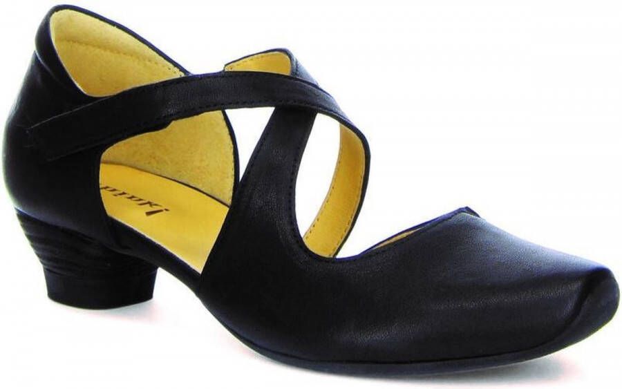 Think! Gesppumps AIDA dames avondschoen feestelijke schoen trechterhak met klittenbandsluiting