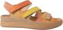 Think ! Sandaal Meggie 3000585-9050 Geel Orange Combi - Thumbnail 3