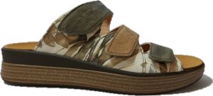 Think ! Slipper Meggie 3-000444-7000 Beige Groen