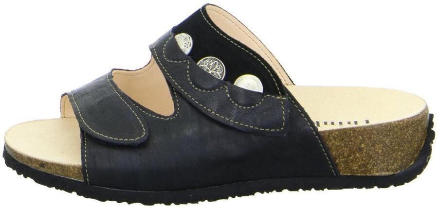 Think 3 000202 0000 dames slippers zwart - Foto 1