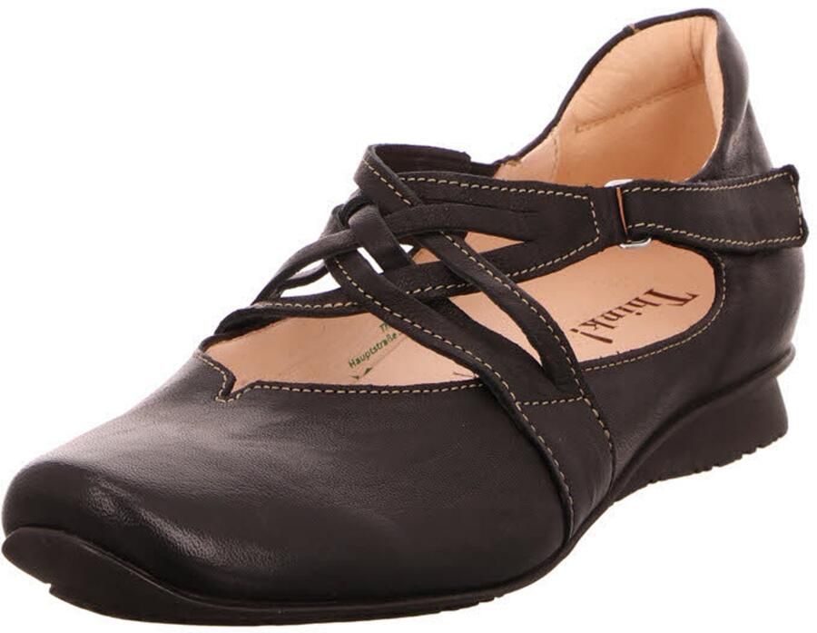Think! Ballerina's met riempje Gespschoen slipper feestdagsschoen bekroond met "Blauwe Engel"