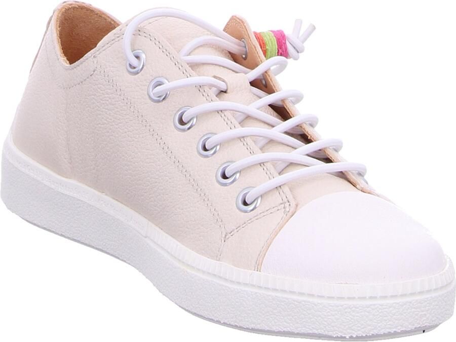 THINK! Sneakers laag 'Turna' lichtbeige wit - Foto 8