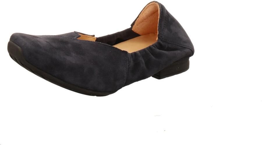 Think dames ballerina's blauw