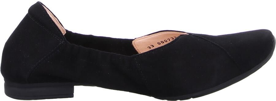 Think dames ballerina's zwart