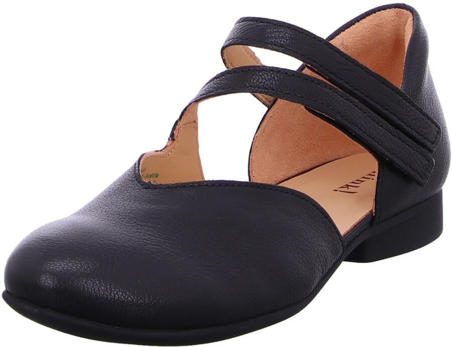 Think dames ballerina's zwart