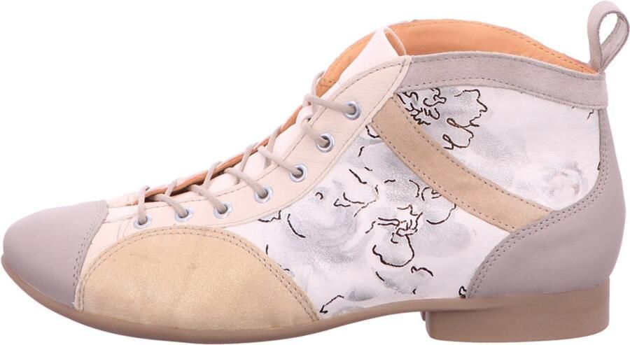 THINK! Veterlaarsjes 'Guad 2' lichtbeige grijs kaki pastelgroen