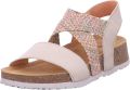 Think dames sandalen beige - Bruin