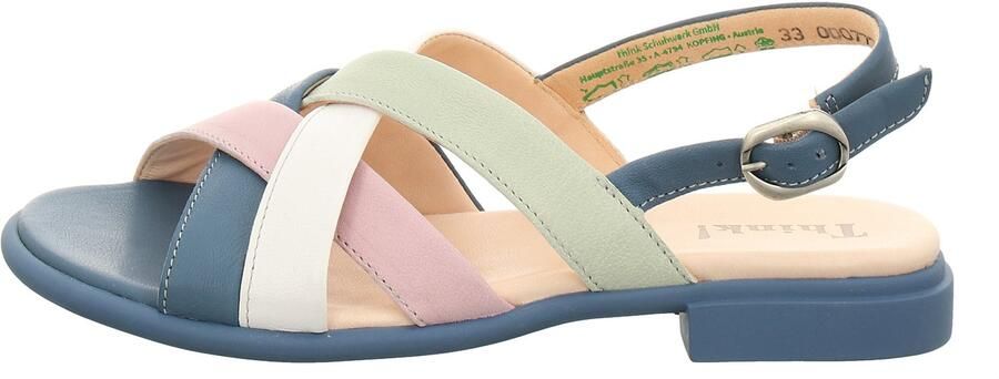 Think dames sandalen blauw